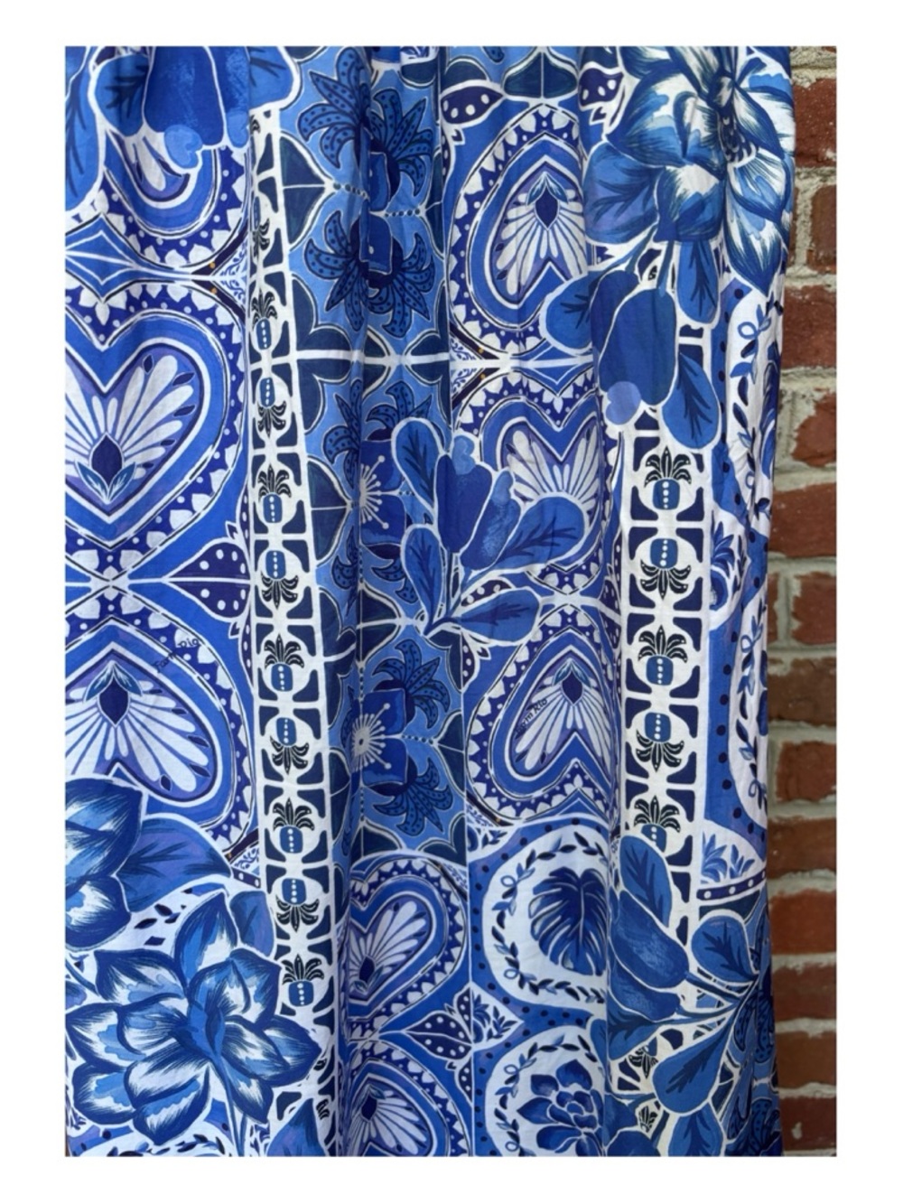 FARM Rio Blue Printed Maxi Dress - Picture 10 of 16